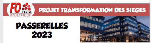 Transformation des sièges Transformation des sièges