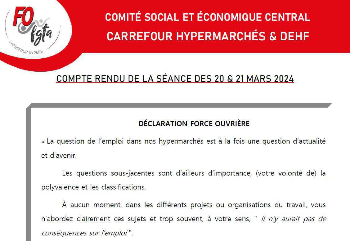 CSE central - 20 & 21 mars 2024 CSE central - 20 & 21 mars 2024