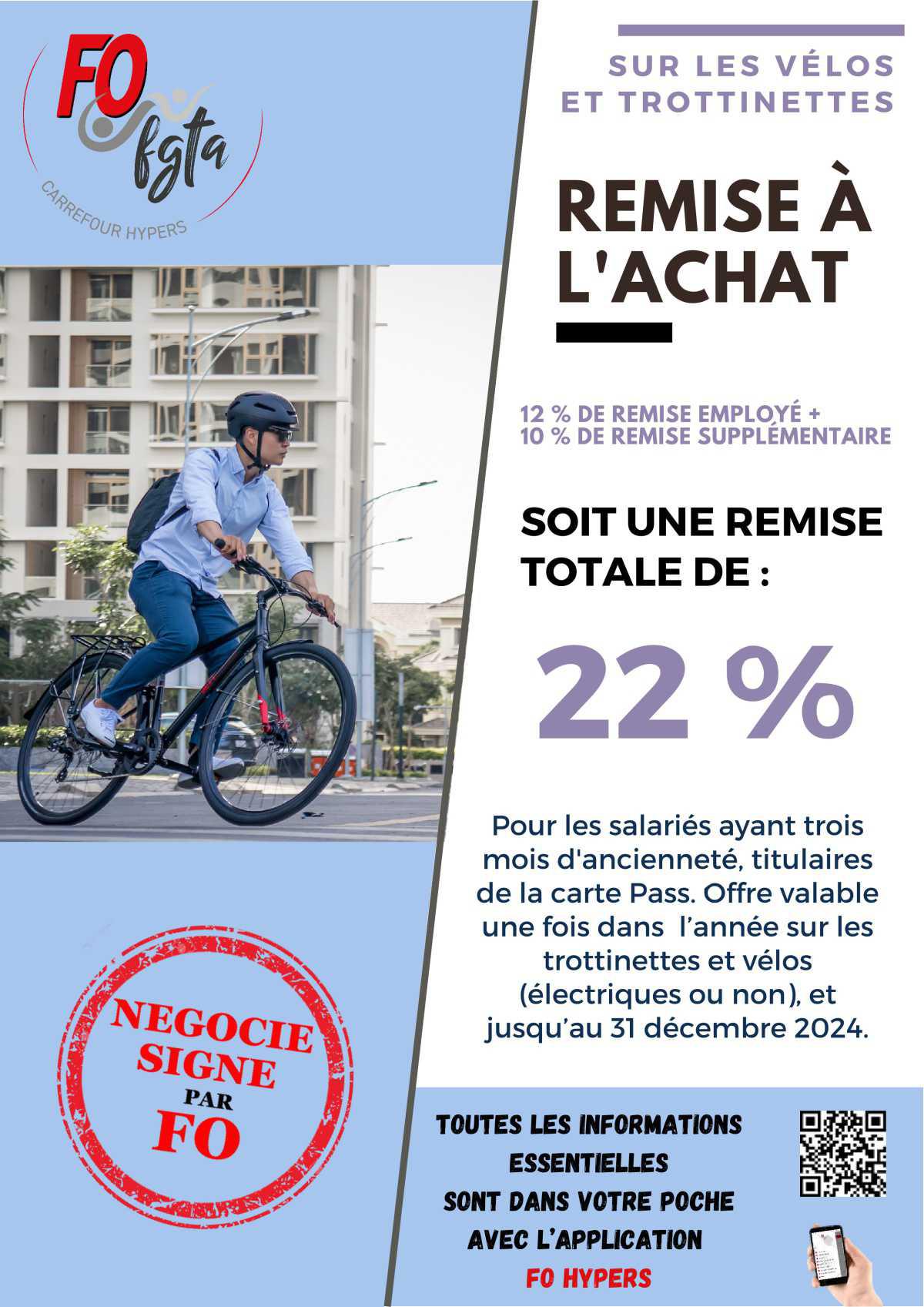 Remise sur achat mobilité