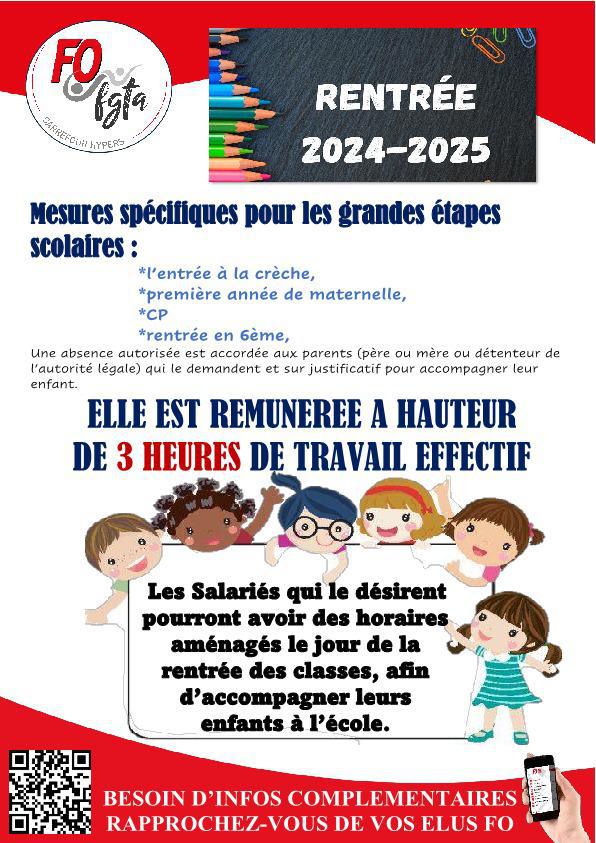 Rentrée des classes