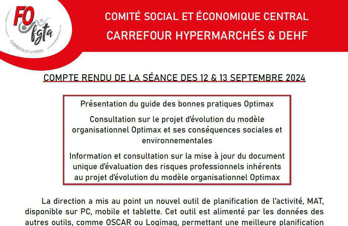 CSEC - 12 & 13 septembre 2024 CSEC - 12 & 13 septembre 2024
