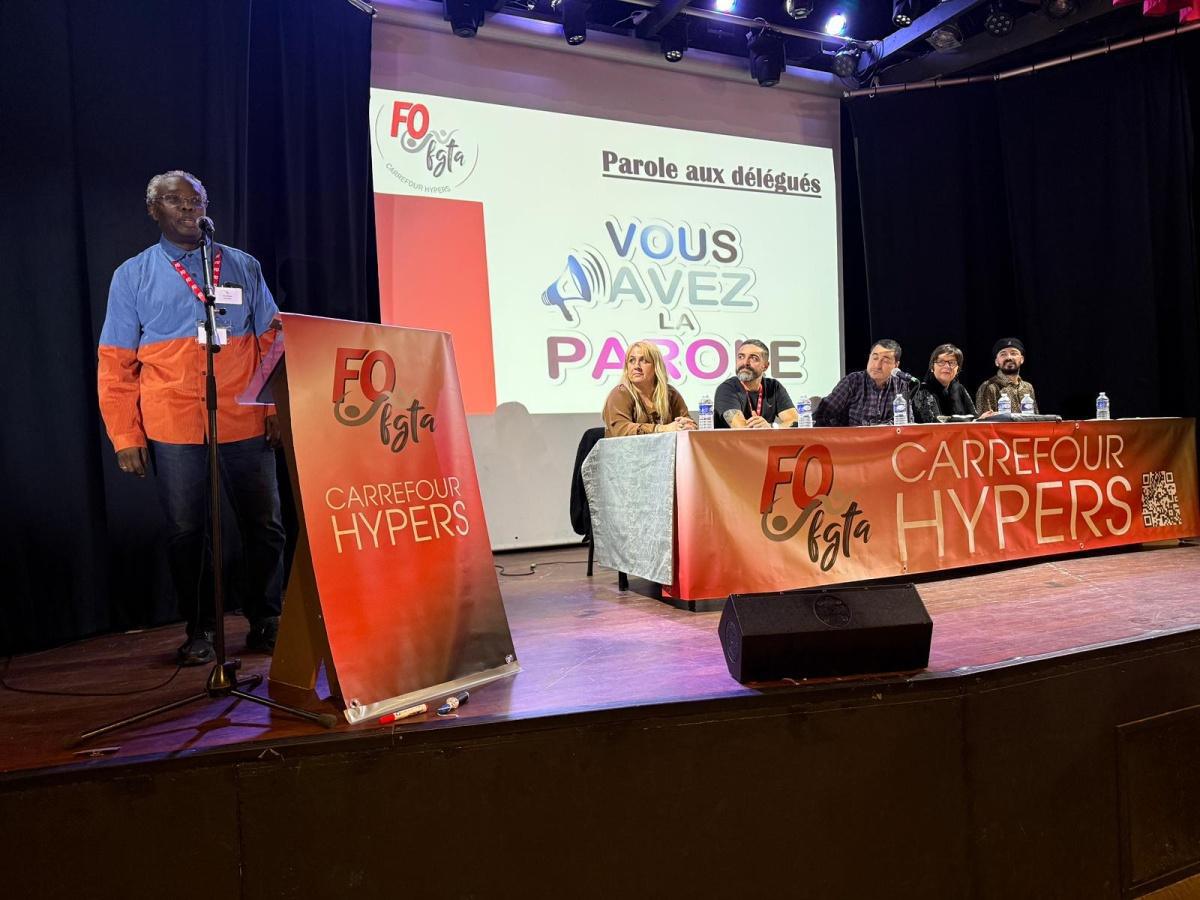 Assemblée générale des syndicats FO Hypers 2024 Assemblée générale des syndicats FO Hypers 2024