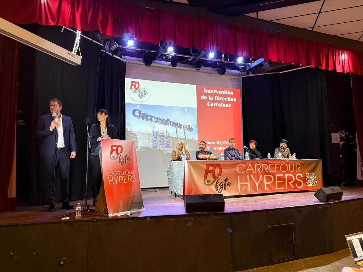 Assemblée générale des syndicats FO Hypers 2024 Assemblée générale des syndicats FO Hypers 2024