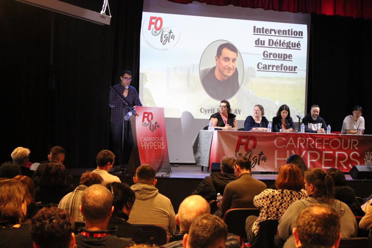 Assemblée générale des syndicats FO Hypers 2024 Assemblée générale des syndicats FO Hypers 2024