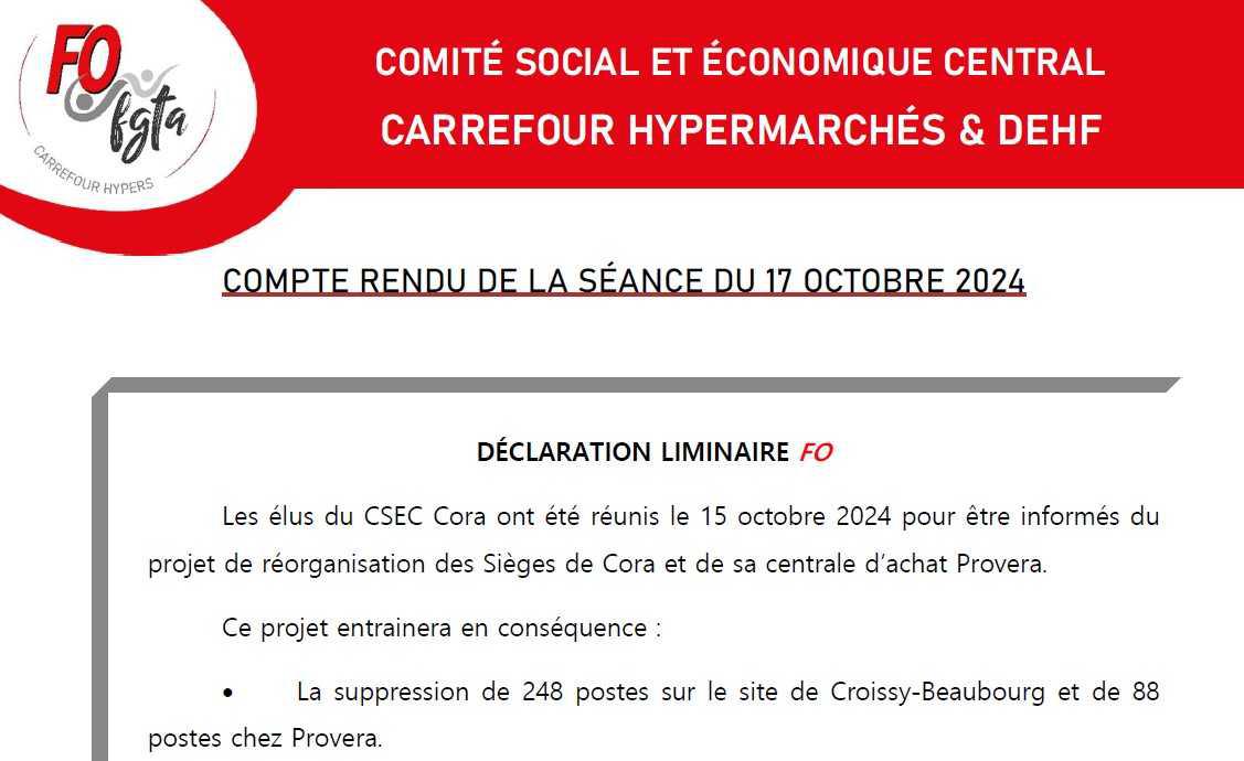 CSEC - 17 octobre 2024