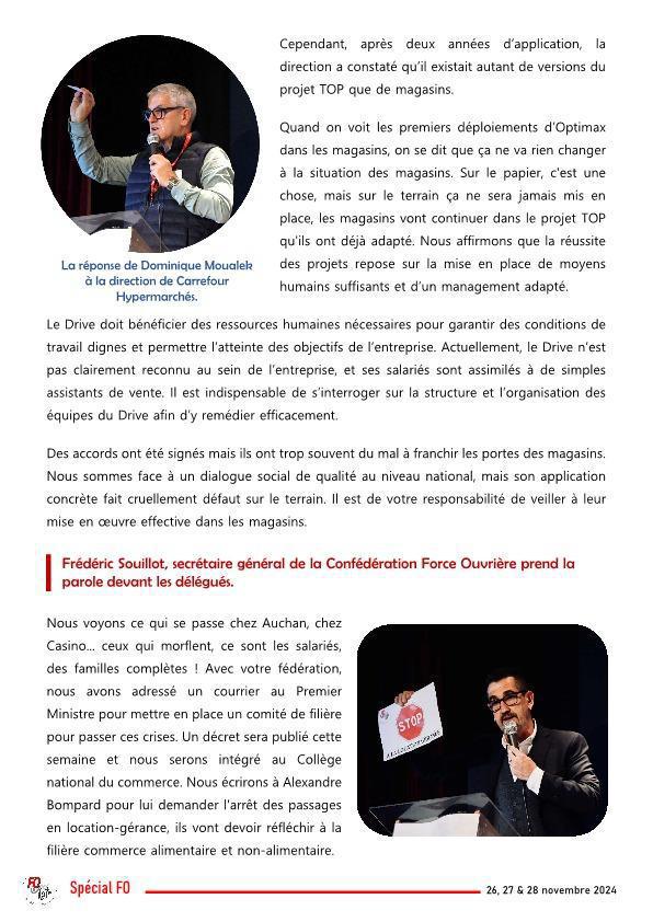 Spécial FO - Assemblée générale des syndicats FO Hypers Spécial FO - Assemblée générale des syndicats FO Hypers