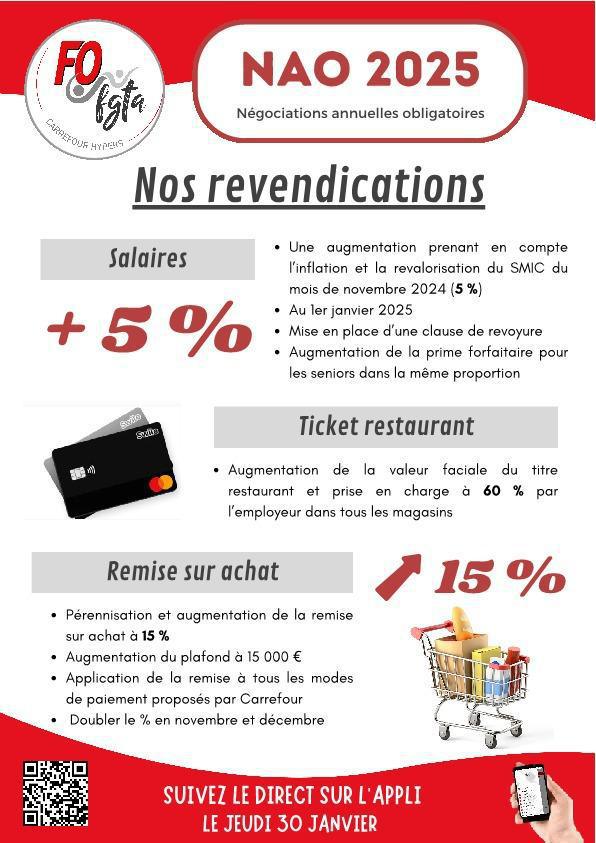 NAO 2025 : nos revendications 