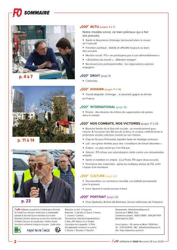L'inFO militante n°3426