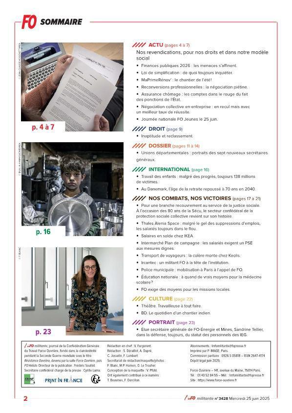 L'inFO militante n°3428