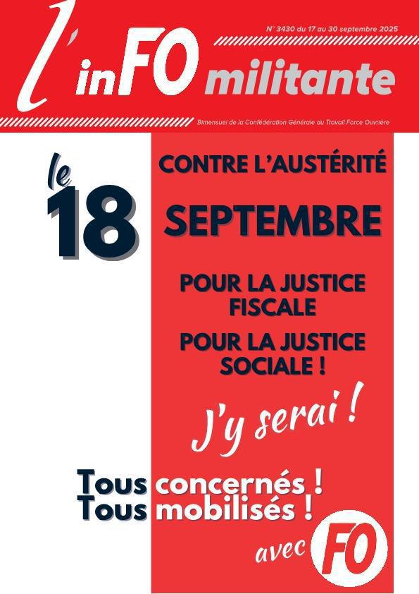 L'inFO militante n°3430