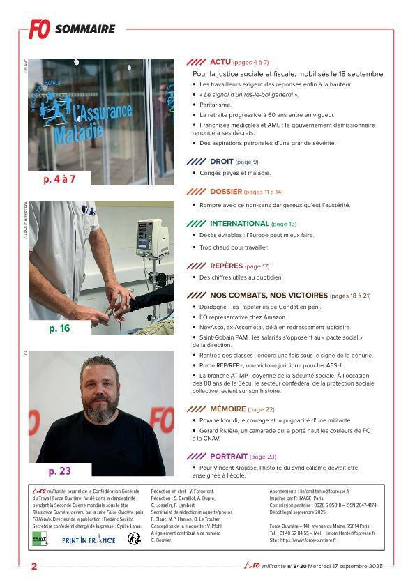 L'inFO militante n°3430