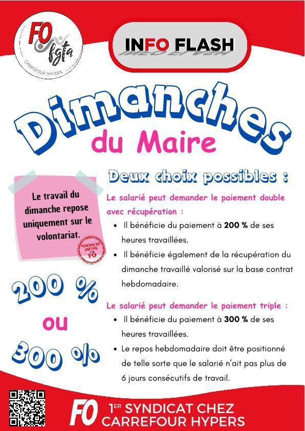 Les dimanches du Maire