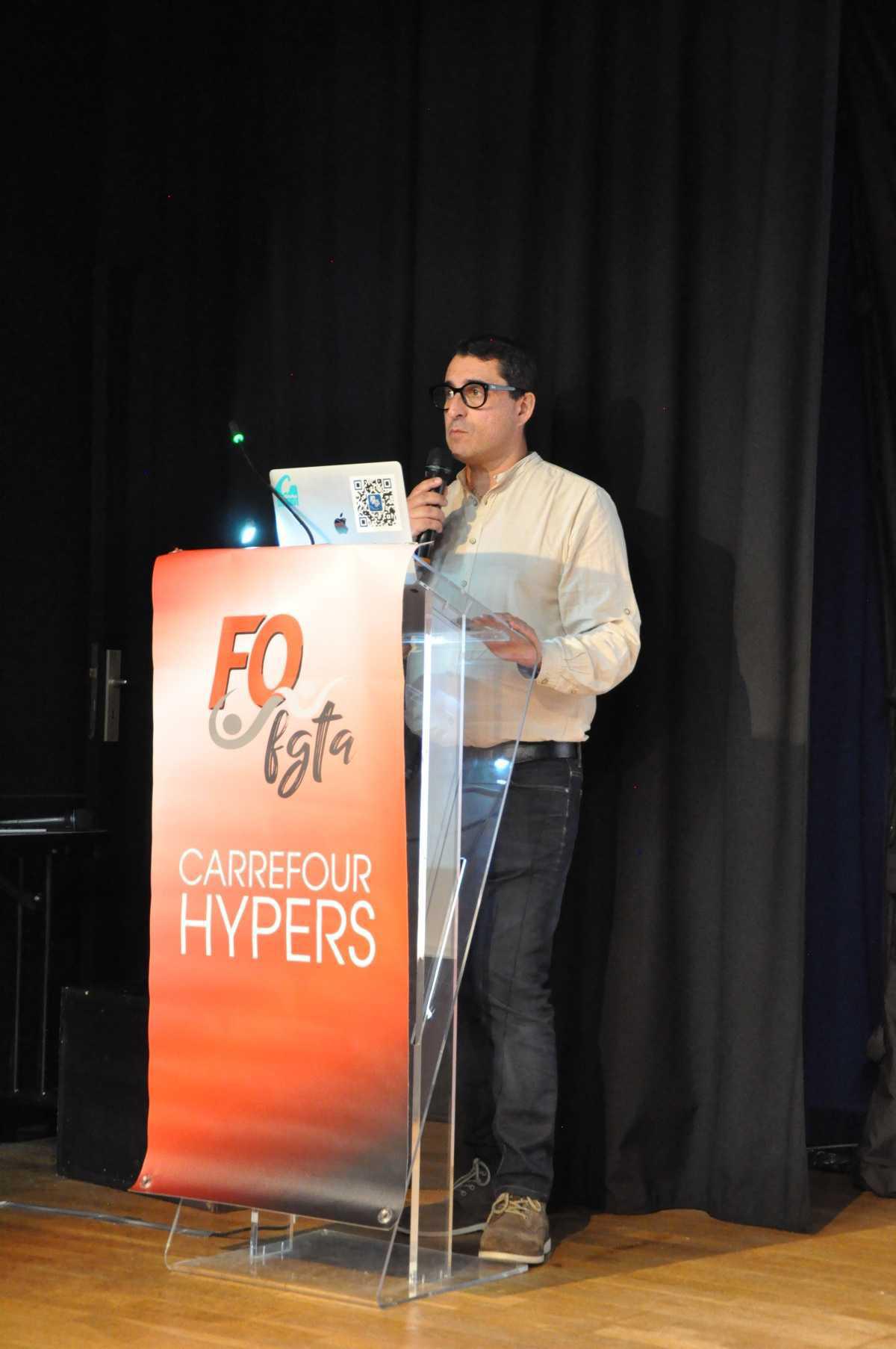 DIRECT : Assemblée générale des syndicats FO Carrefour Hypers