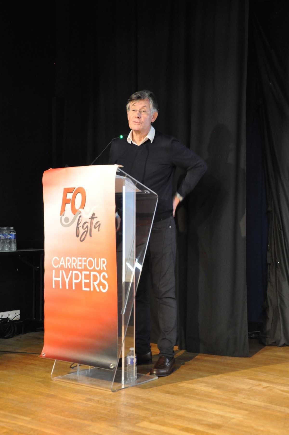 DIRECT : Assemblée générale des syndicats FO Carrefour Hypers