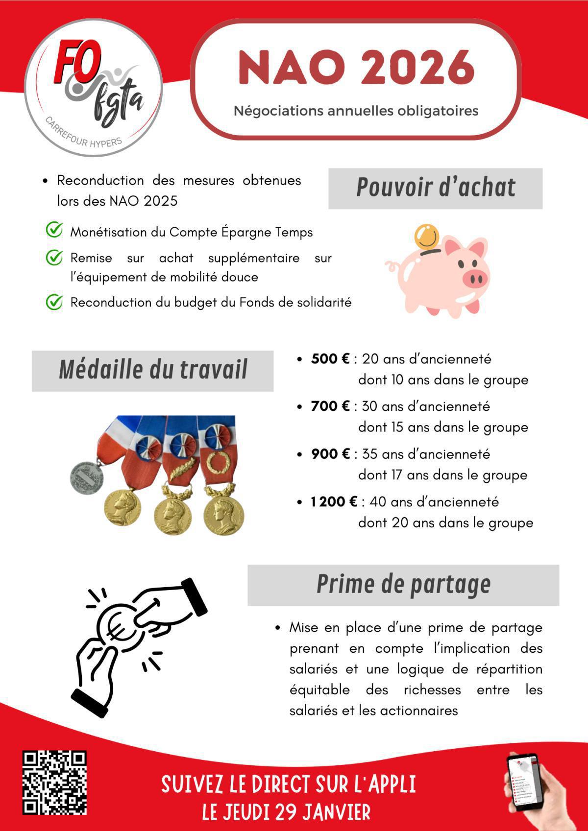 NAO 2026 : nos revendications ! 