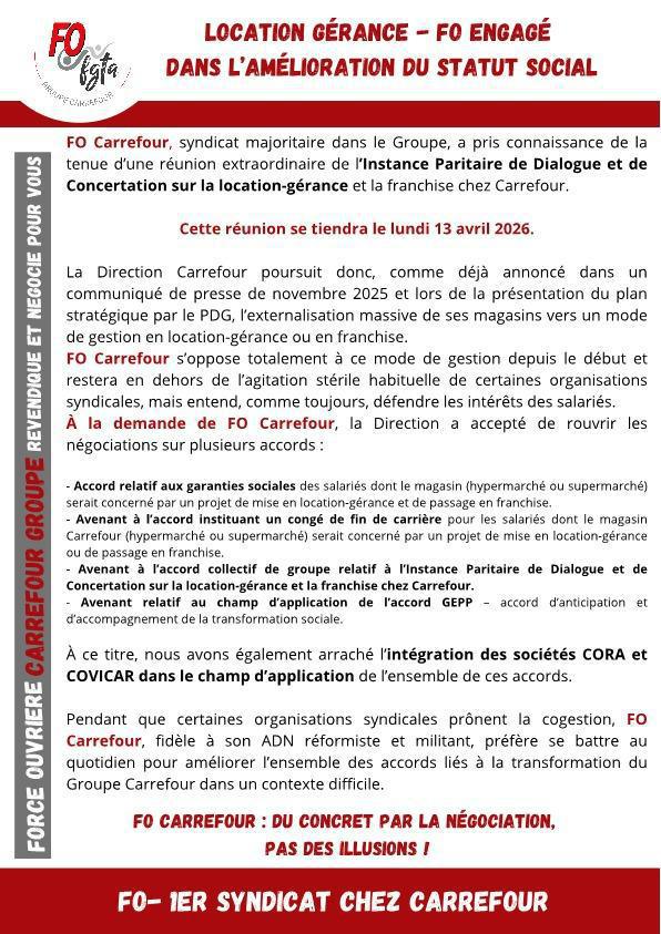 Location-gérance et franchise : nouvelle liste annoncée lundi 13 avril