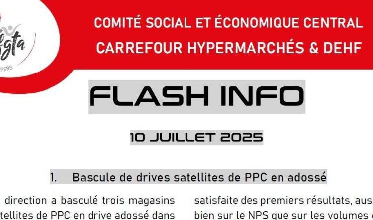 Flash info CSEC