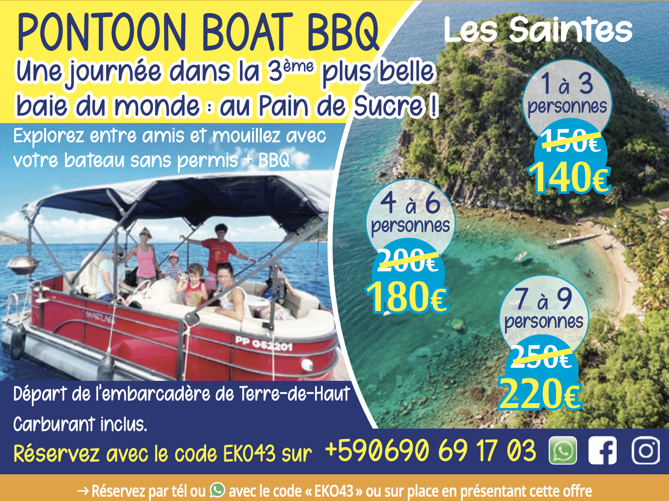 PONTOON BOAT EKO43