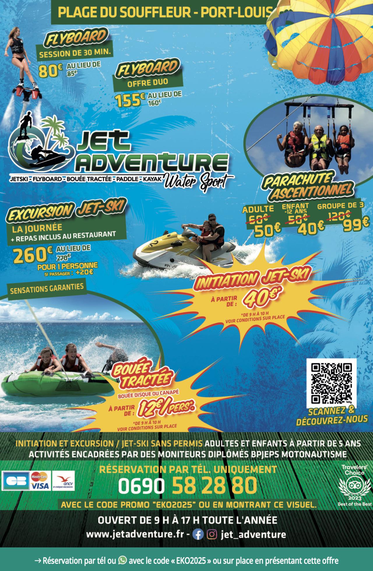 JET ADVENTURE PORT-LOUIS EKO2025