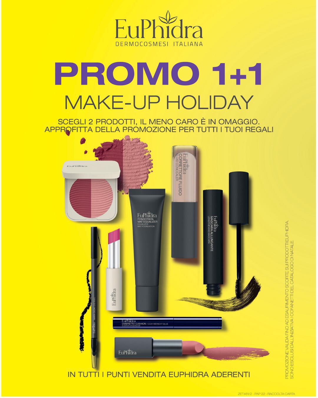 Promo make-up holiday Euphidra  Promo make-up holiday Euphidra