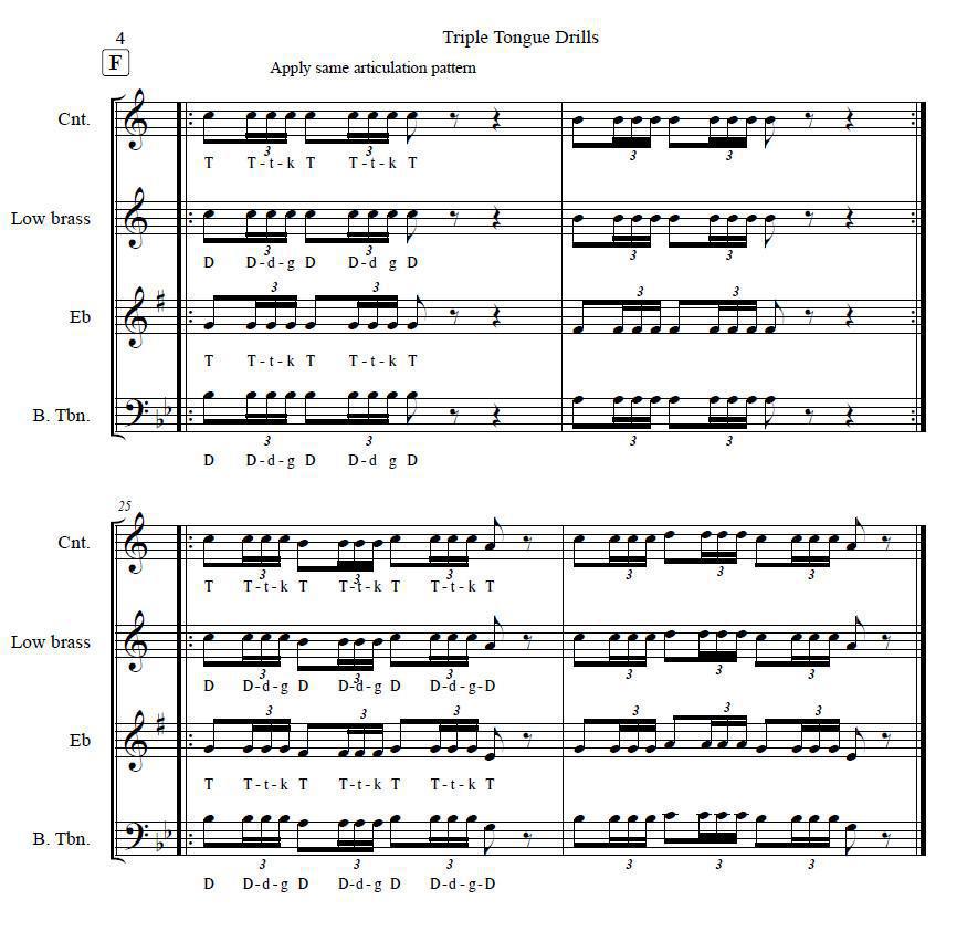 Successful Triple Tonguing Tips for Brass Musicians, Part 2 Successful Triple Tonguing Tips for Brass Musicians, Part 2