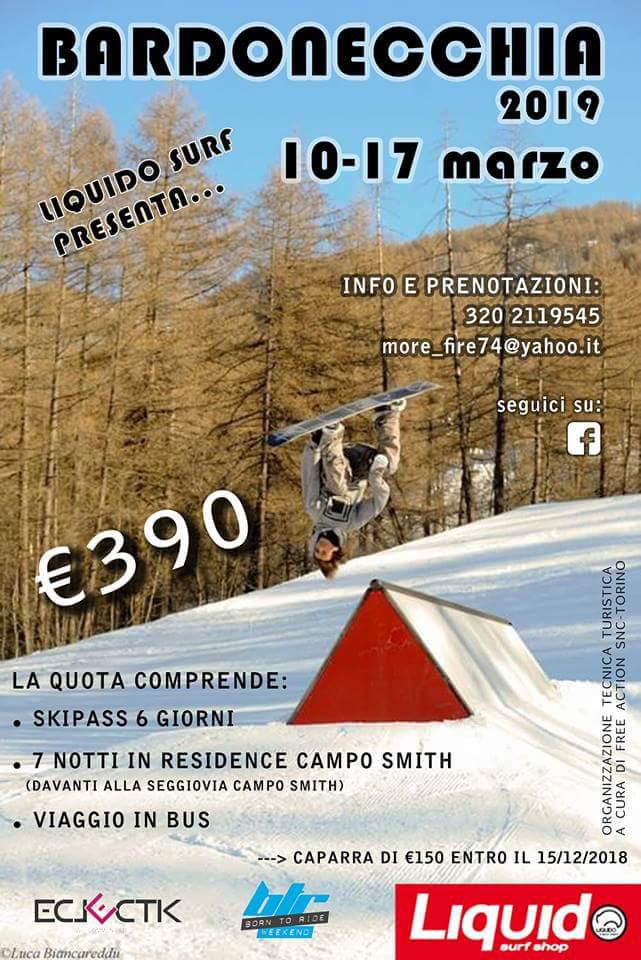 SETTIMANA BIANCA 2019 BARDONECCHIA 10-17 MARZO