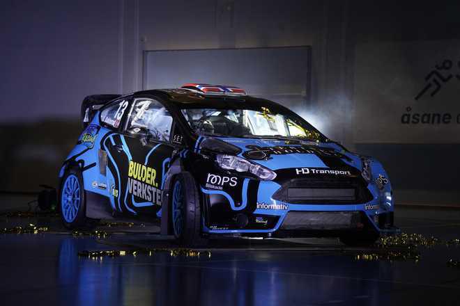  FIA Euro RX: Andreas Bakkerud dévoile ses nouvelles couleurs 