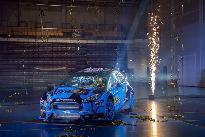  FIA Euro RX: Andreas Bakkerud dévoile ses nouvelles couleurs 