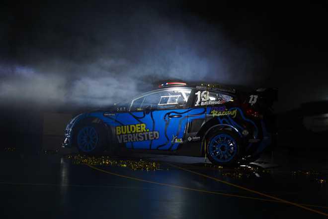 FIA Euro RX: Andreas Bakkerud dévoile ses nouvelles couleurs FIA Euro RX: Andreas Bakkerud dévoile ses nouvelles couleurs