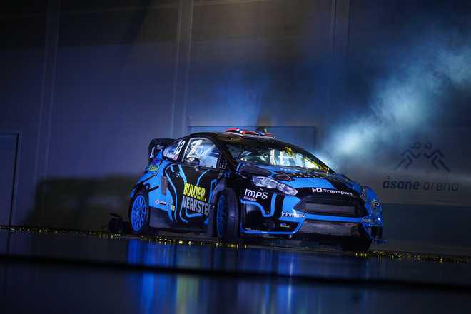 FIA Euro RX: Andreas Bakkerud dévoile ses nouvelles couleurs FIA Euro RX: Andreas Bakkerud dévoile ses nouvelles couleurs