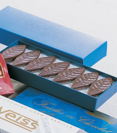 Feuille en Chocolat