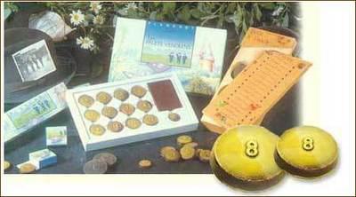 Le Jeu de Palets en chocolat