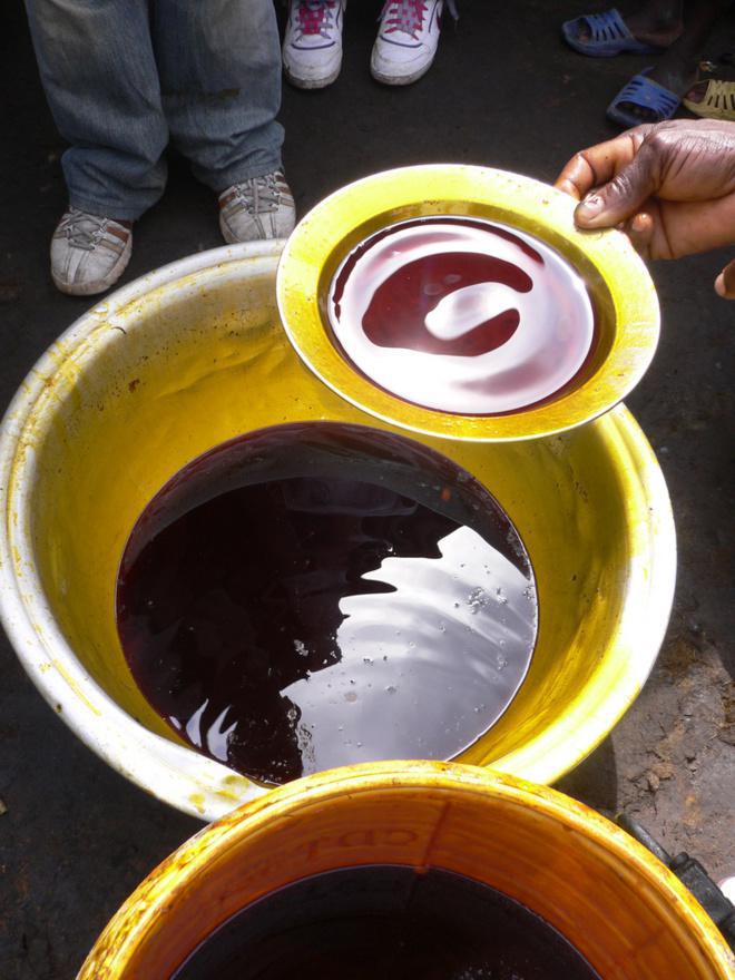 La production de l'huile de palme au Ghana©