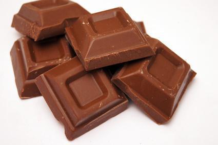 Carrés de chocolat©