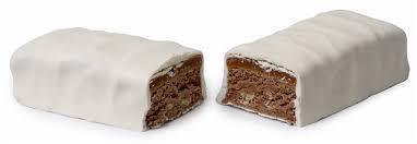 Barre chocolatée au chocolat blanc