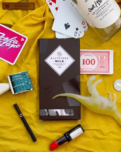 Tablette de chocolat au lait de All Things Chocolate©