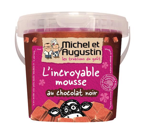 Mousse au chocolat noir, Michel et Augustin©