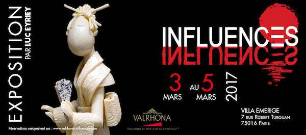 Exposition Influences par Valrhona©