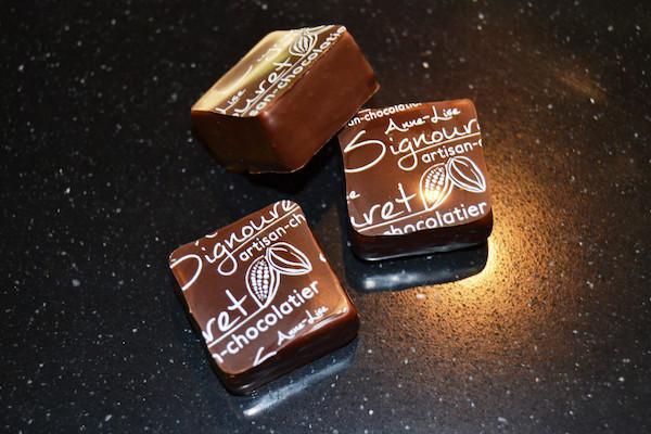 Les chocolats de la chocolaterie Signouret©