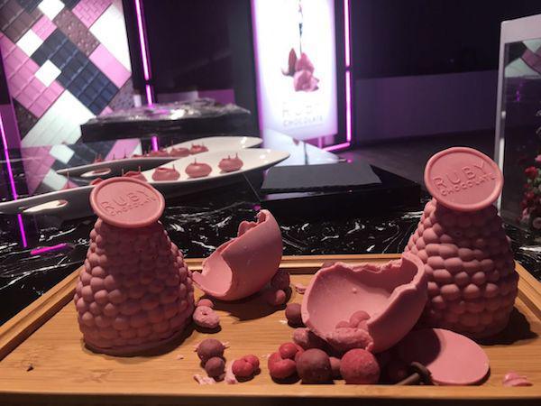 Le chocolat Ruby©Callebaut