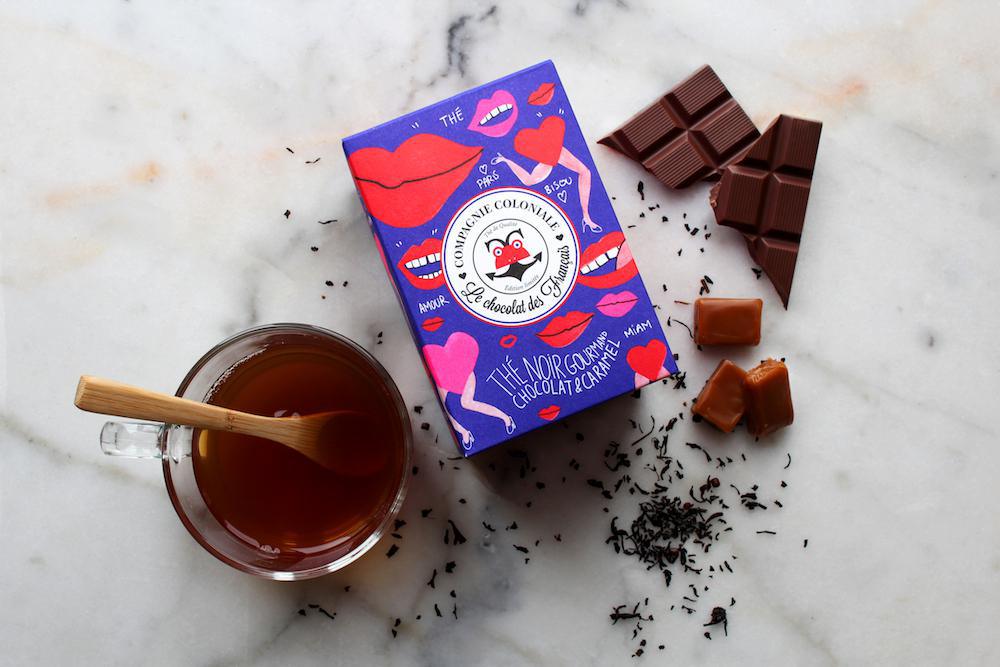 Thé au chocolat- Le chocolat des Français et La compagnie coloniale©