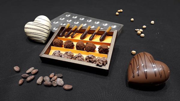 Le coffret St Valentin©Musée du Chocolat de Paris