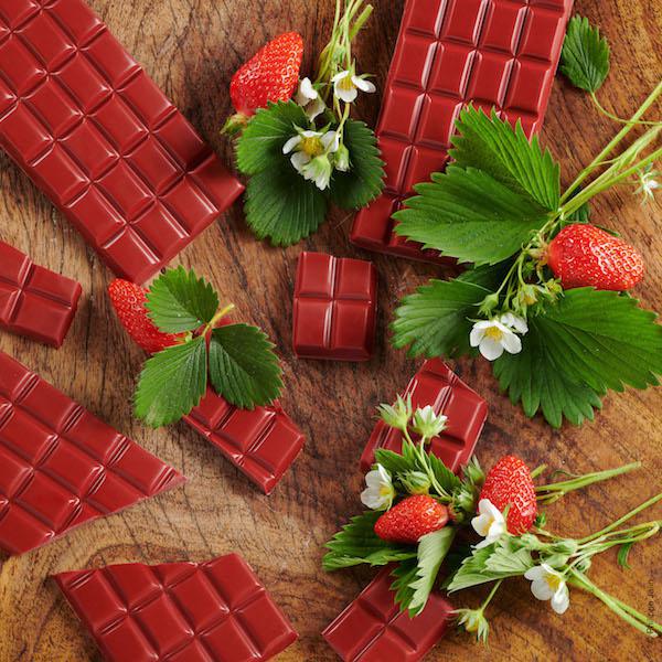 Tablettes fraise©Sève