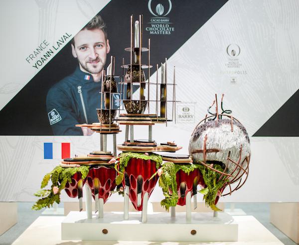 Yoann Laval-2ème place World Chocolat Masters 2018©