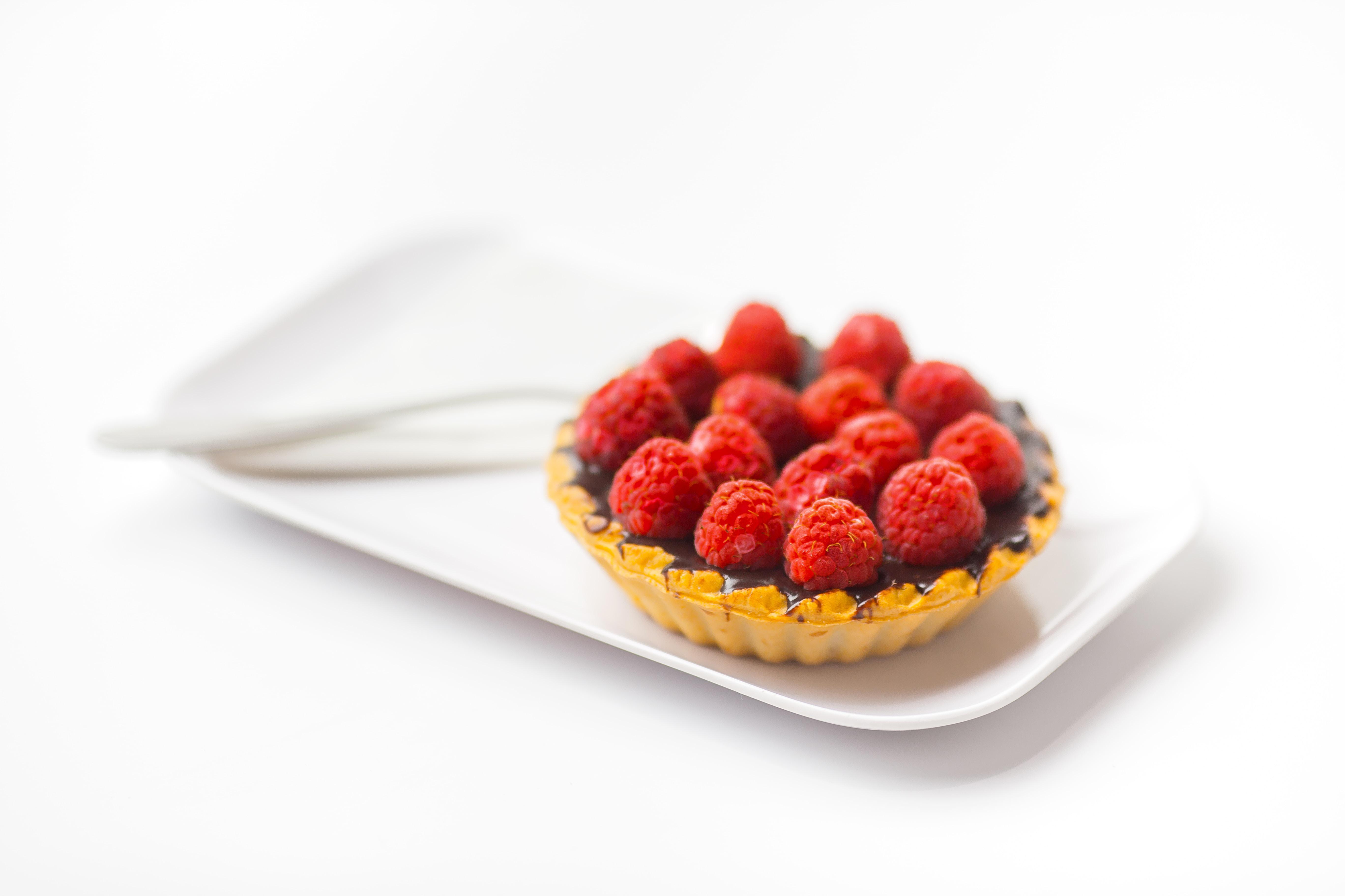 Tartelette chocolat et framboise