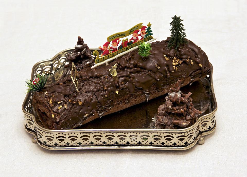Bûche Orange et Chocolat©