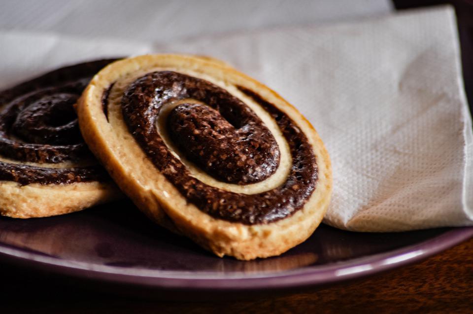 Sablés fourrés au chocolat et une variante©