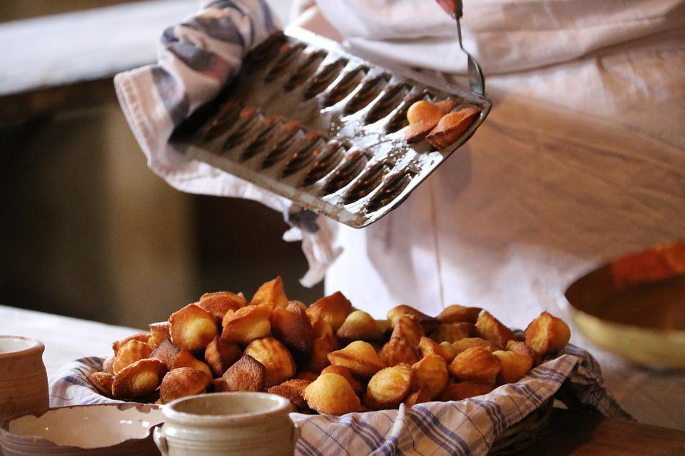 Madeleines au chocolat©
