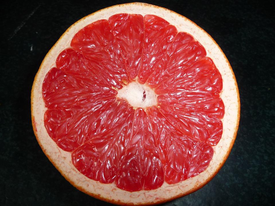 Pâte d’amandes aux pamplemousses