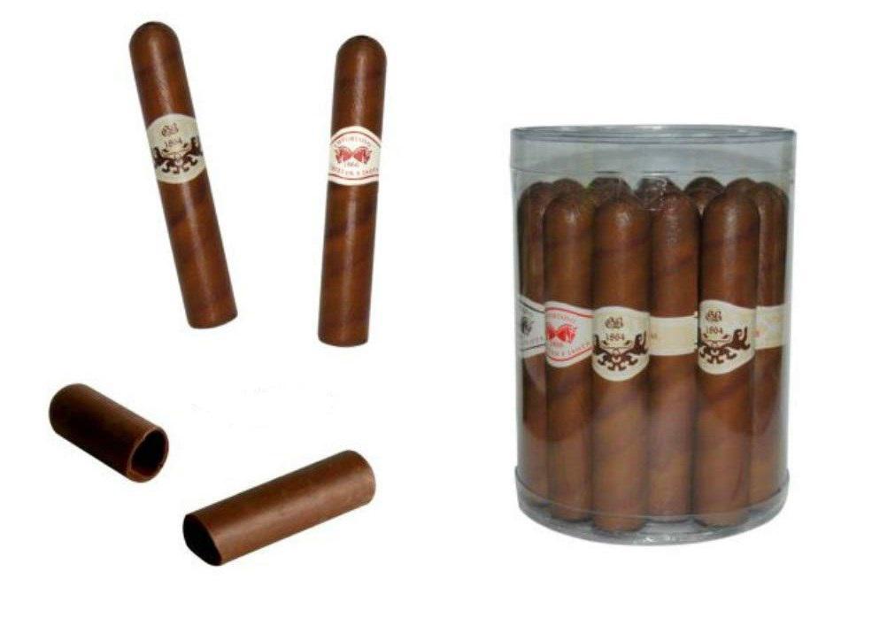 Cigarette en chocolat